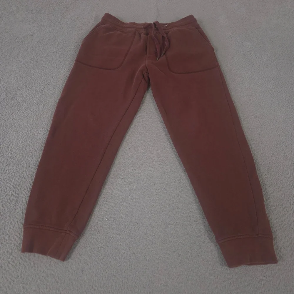 LOT OF 2 Banana Republic Sweatpants Mens M Tall Fleece Jogger French Terry Pants